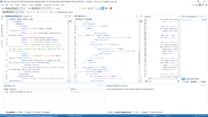 A screenshot of my coding for the Anna Julia Cooper project, displayed on the oXygen Editor